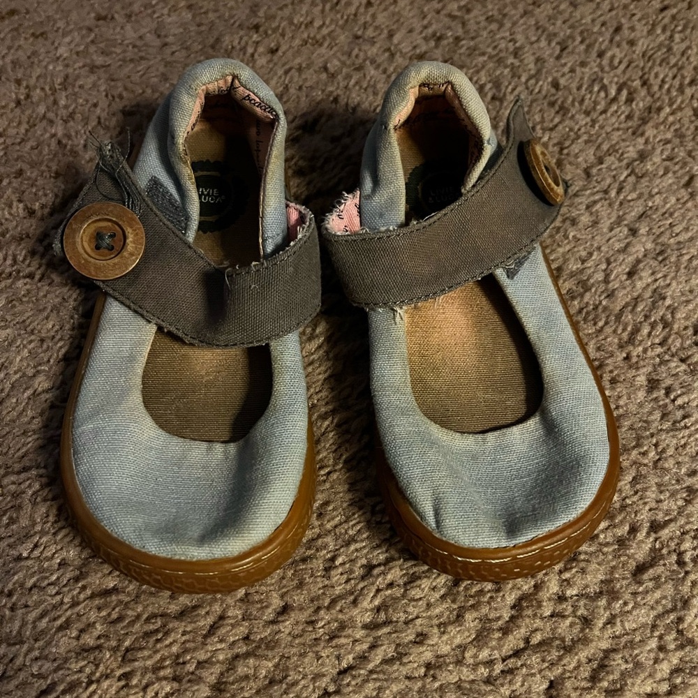 Stylish Kids Shoes with Button Strap